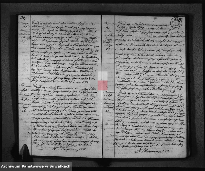 image.from.unit.number "Księga Duplikat służąca do zapisywania Aktów Urodzonych, Zaślubionych i Umarłych na rok 1851 Parafii Bakałarzewskiej"