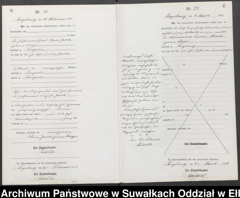 image.from.unit.number "Sterbe-Neben-Register des Preussischen Standes-Amtes Angerburg Kreis Angerburg"