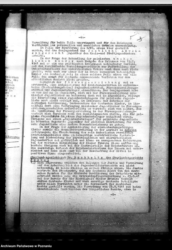 Obraz 9 z jednostki "Besprechungen einer Ministerialkommission über öffentliche Fürsorge und Jugendwohlfahrt in Kalisch"