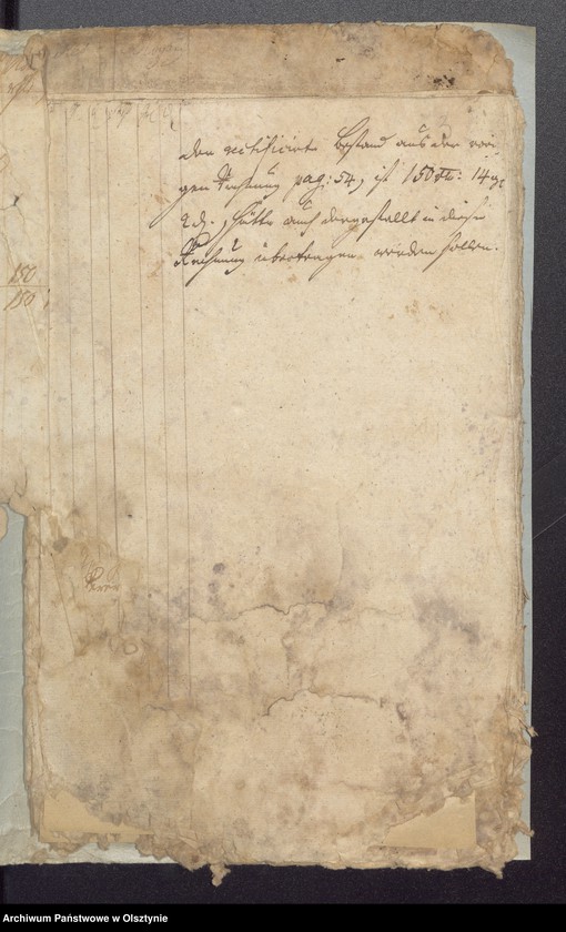 image.from.unit.number "Passenheimsche Stadt Kirchen Rechnung über Einnahme und Ausgabe"