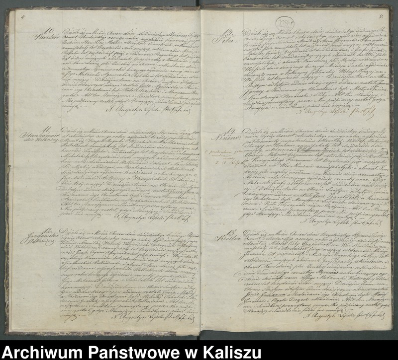 Obraz 7 z jednostki "Książka duplikat aktów urodzeń, zaślubień i zejść"