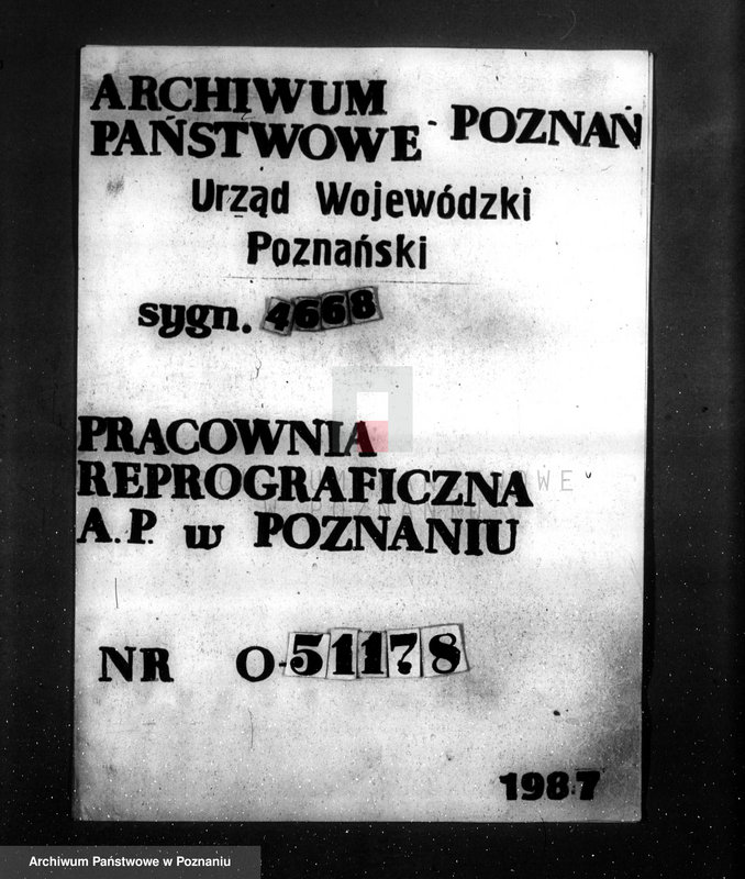 Obraz 1 z jednostki "Kwestionariusz Gazowni Miejskiej w Nowym Tomyślu"