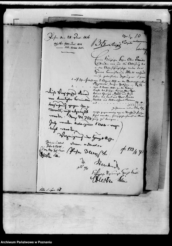 Obraz 14 z jednostki "Akta in Denuntiationssachen wider den Oekonomiekommissarius Wendt zu Wągrowiec."