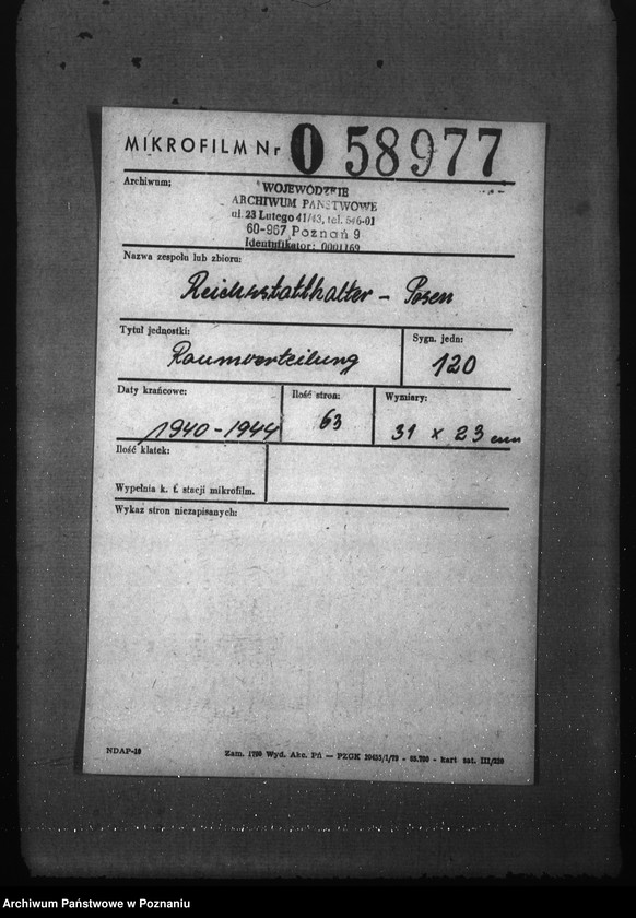 Obraz 2 z jednostki "Raumverteilung"