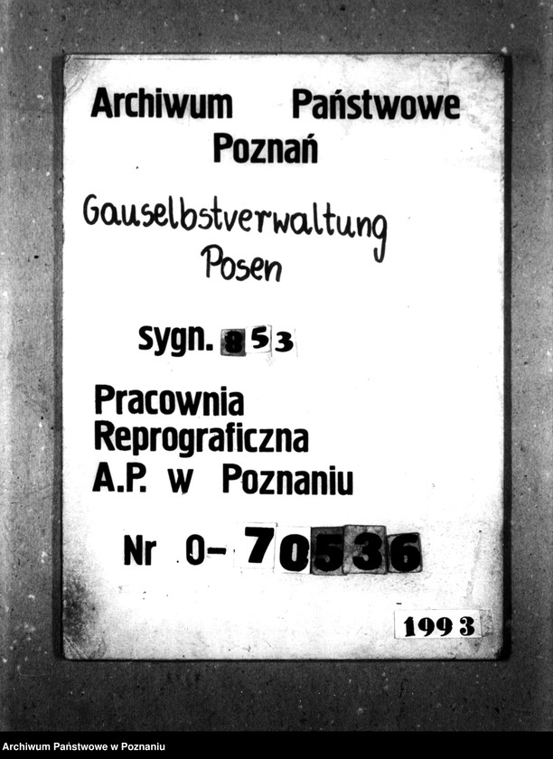 Obraz 1 z jednostki "Unterbringung von Lungenkranken - Strafgefangenen."