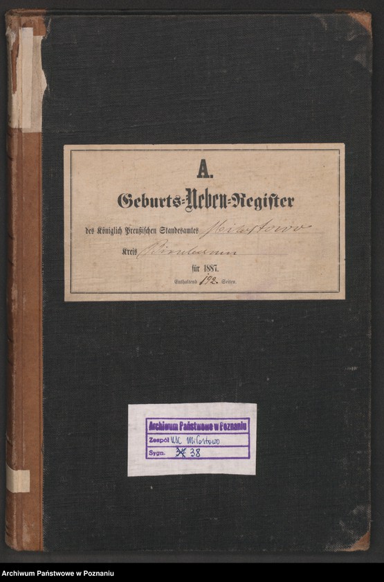 Obraz 2 z jednostki "Księga urodzeń"