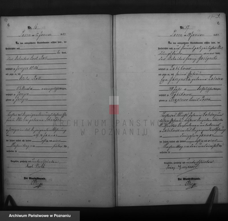 Obraz 10 z jednostki "Księga zgonów"