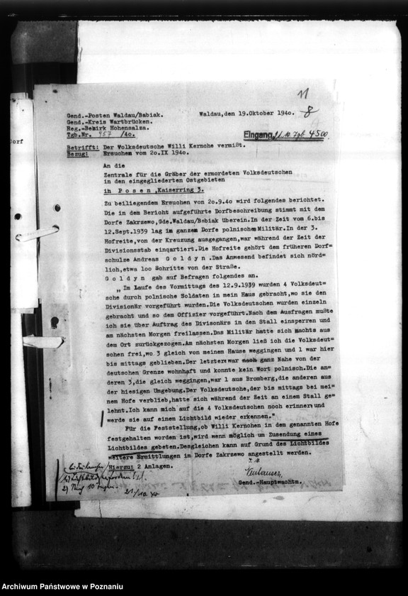 Obraz 15 z jednostki "Willi Kernchen aus Teichrode, Kreis Wollstein (Wolsztyn)"