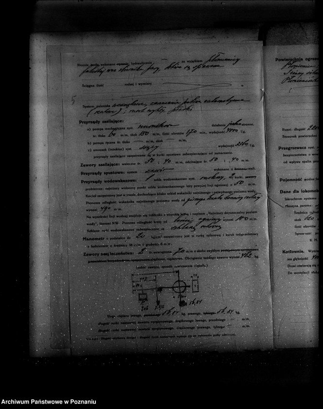 Obraz 9 z jednostki ""Huta miedzi" w Rudniczach powiat poznański nr porządkowy kotła 106"