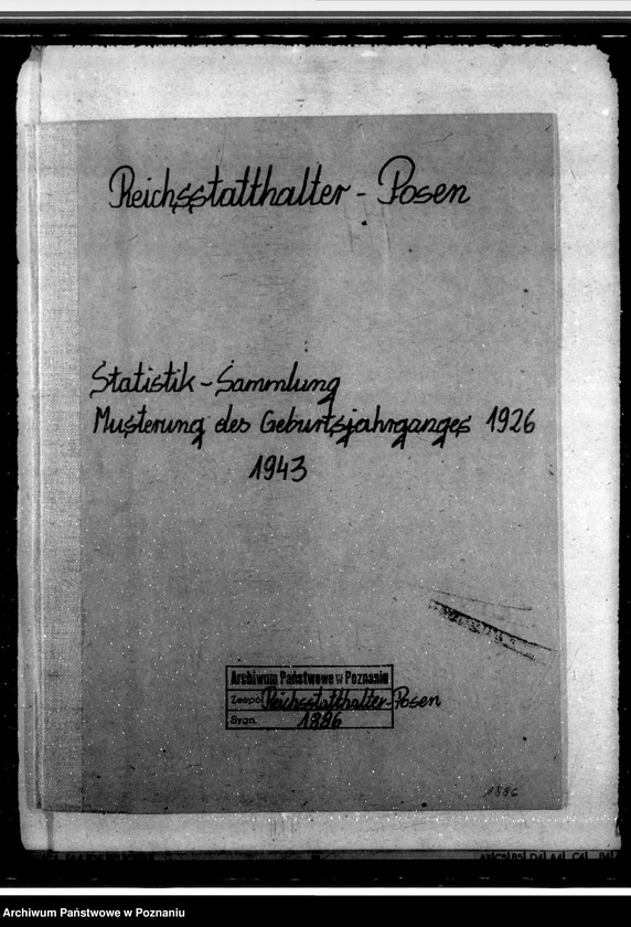 Obraz 4 z jednostki "Statistik - Sammlung, Musterung des Geburtsjahrganges 1926"