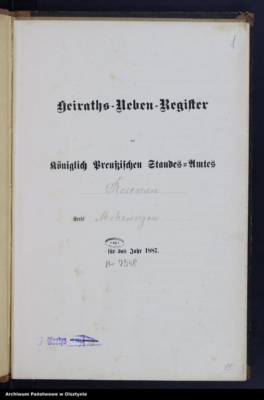 image.from.unit.number "Heiraths-Neben-Register Nr 1 - 18"