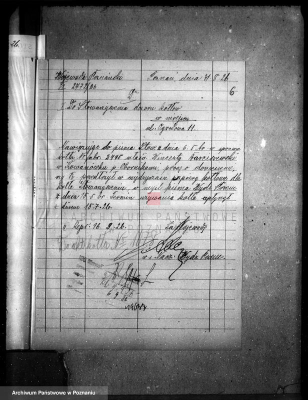 Obraz 10 z jednostki "Tartak Kowanówko, pow. obornicki nr woj. 1078"