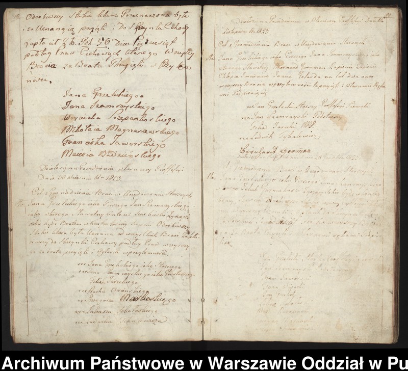 image.from.unit.number "Książka Urzędu Starszych Szewskiego do zapisywania majstrów"
