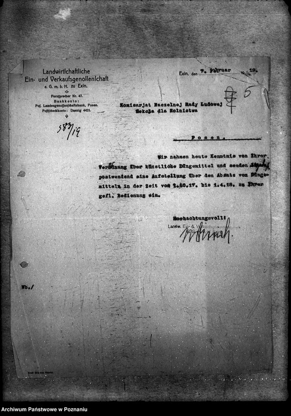 Obraz 9 z jednostki "Sztuczne nawozy zaprzedane w czasie od 1.10.17 - 1.4.1918"