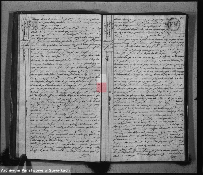 image.from.unit.number "Akta stanu cywilnego zaślubionych w gminie seyneńskiey od 1-go stycznia 1815 roku."