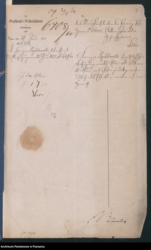 image.from.unit.number "Der Uebertritt polnischer und diesseitiger Untertanen auf preussisches und jenseitiges Gebiet während der polnischen Insurrektion und die dagegen getroffenen Massnahmen."