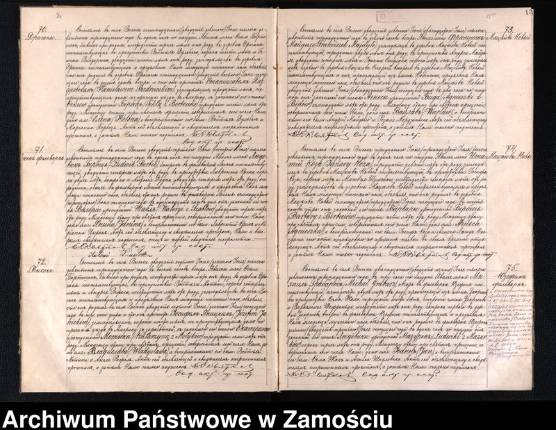 image.from.unit.number "Akta urodzeń, małżeństw, zgonów"