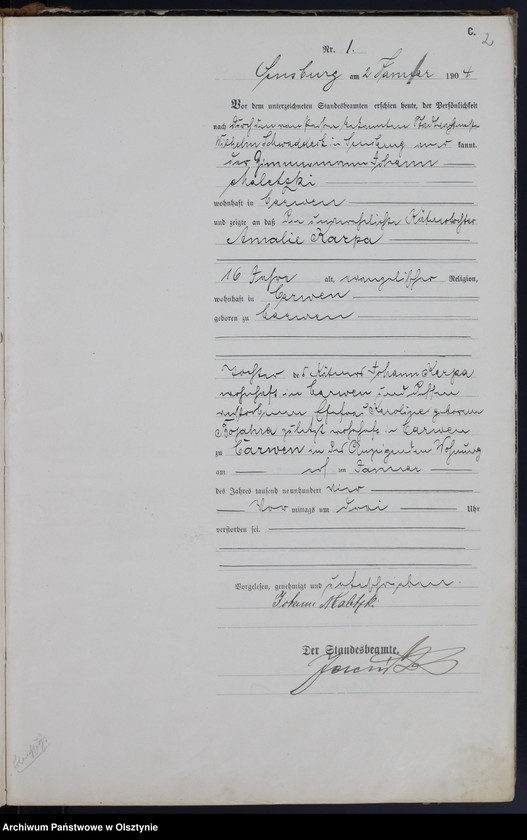 image.from.unit.number "Sterbe-Haupt-Register Nr 1 - 198"