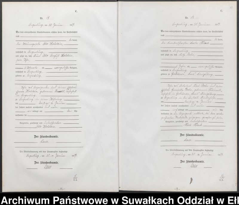 image.from.unit.number "[Sterbe-Neben-Register des Preussisches Standes-Amtes Angerburg Kreis Angerburg]"