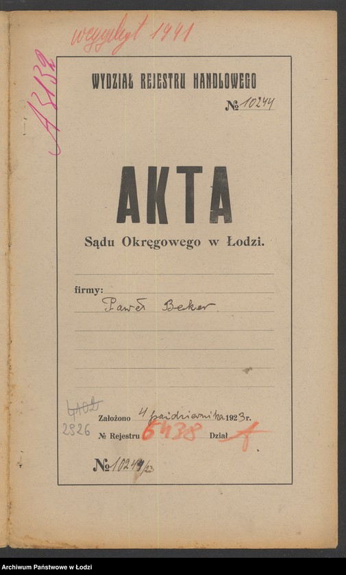 Obraz 2 z jednostki "Paweł Beker- biuro techniczno-agenturowe"