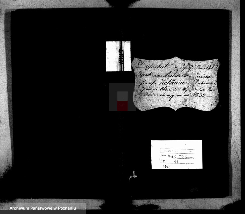 image.from.unit.number "Duplikat do zapisywania akt urodzenia, małżeństw i zejścia"