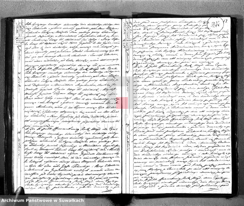 image.from.unit.number "Księga Aktów Zeyscia Urzędnika Stanu Cywilnego Gminy Liszkowskiey na Rok 1817 od 1 stycznia"