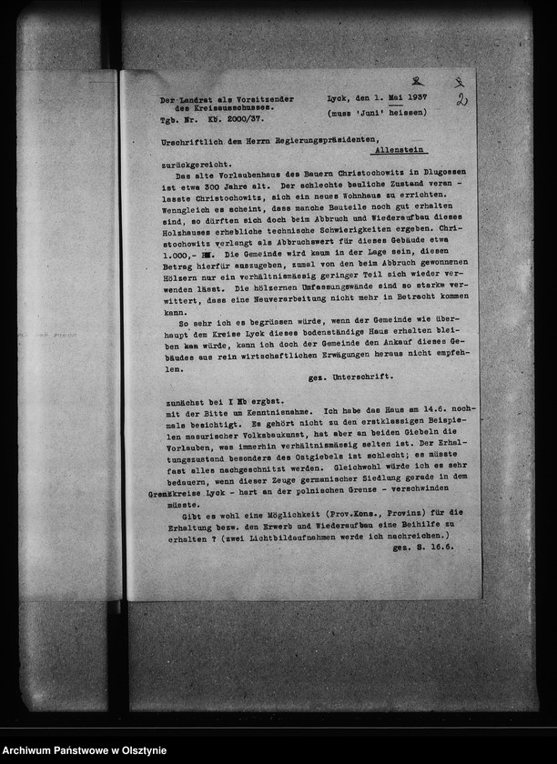 image.from.unit.number "Giebelständerhaus in Dlugossen"