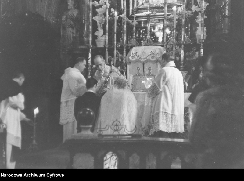 image.from.unit.number "Ślub hrabiego Kazimierza Mycielskiego z hrabianką Różą Potocką"