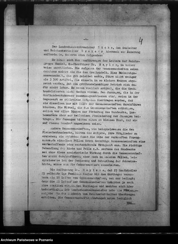 Obraz 8 z jednostki "Sprawozdania i protokoły zebrań w sprawie rzemiosła"