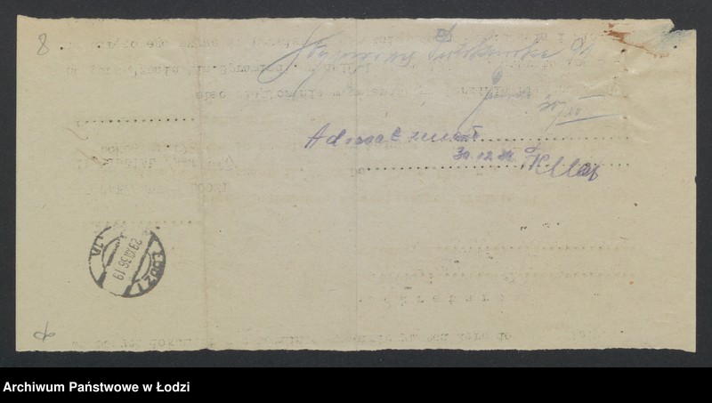 Obraz 10 z jednostki "Adolf Goldberg – sprzedaż maszyn do pisania"