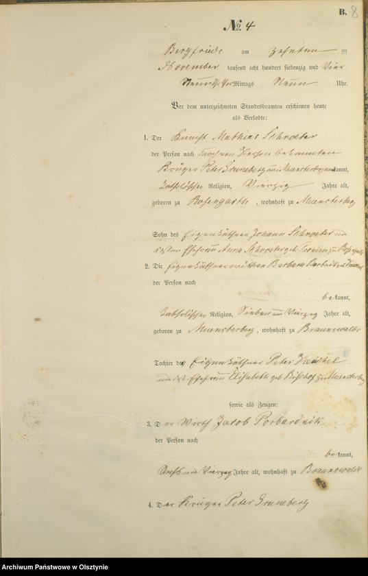 image.from.unit.number "Haupt-Heiraths-Register Nr 1 - 7"