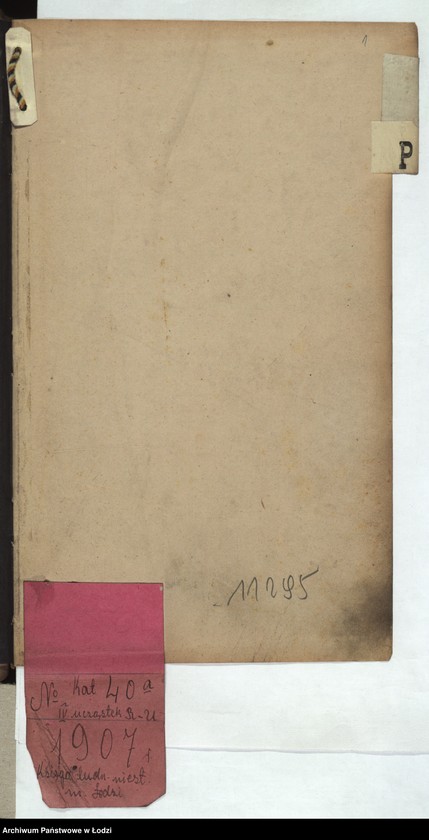 image.from.unit.number "[Księga ludności niestałej m. Łodzi IV uczastku lit. R-U]"