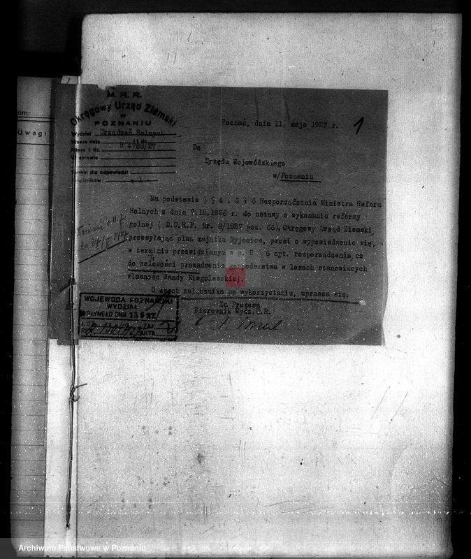 Obraz 5 z jednostki "Majętność Myjowice powiat kępiński"