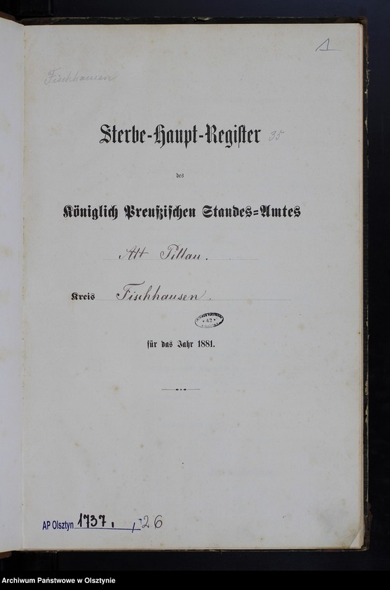 image.from.unit.number "Sterbe-Haupt-Register Nr 1 - 83"