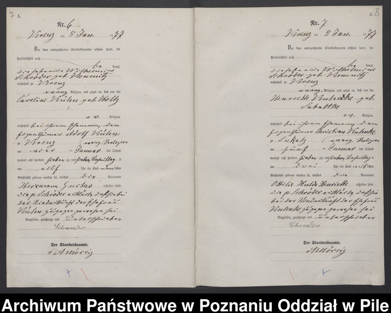 Obraz 7 z jednostki "Księga urodzeń"