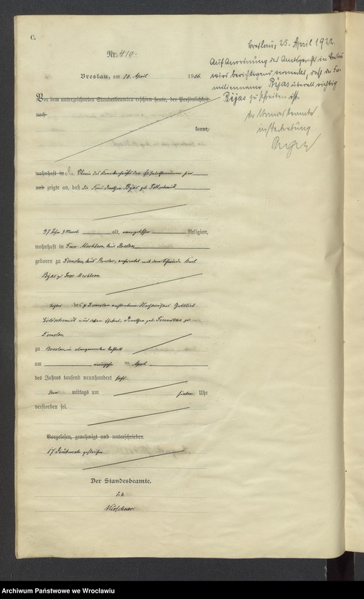 image.from.unit.number "Sterbe-Haupt-Register Breslau IV 1906 Band 2"