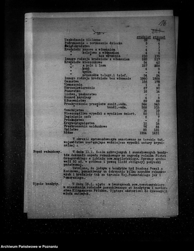 Obraz 19 z jednostki "Sprawozdania okresowe ze stanu bezpieczeństwa za miesiące styczeń-czerwiec 1934 r. /nr 1-6/"