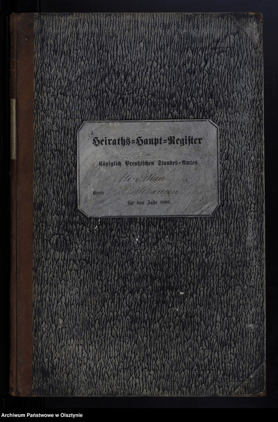 image.from.unit.number "Heiraths-Haupt-Register Nr 1 - 28"