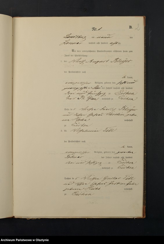 image.from.unit.number "Heiraths-Neben-Register Nr 1 - 8"