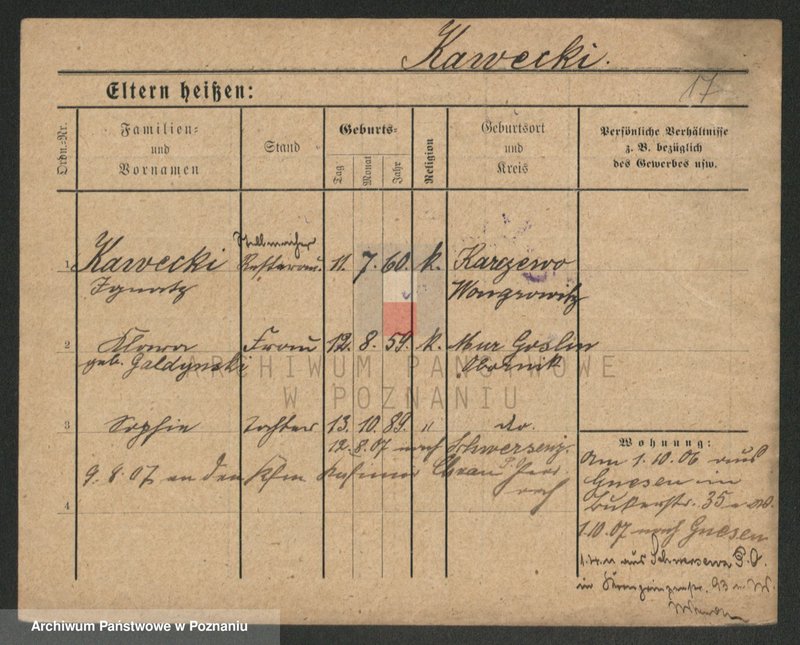 Obraz 17 z jednostki "Kawecki - Kaźmierczak (żonaci)"