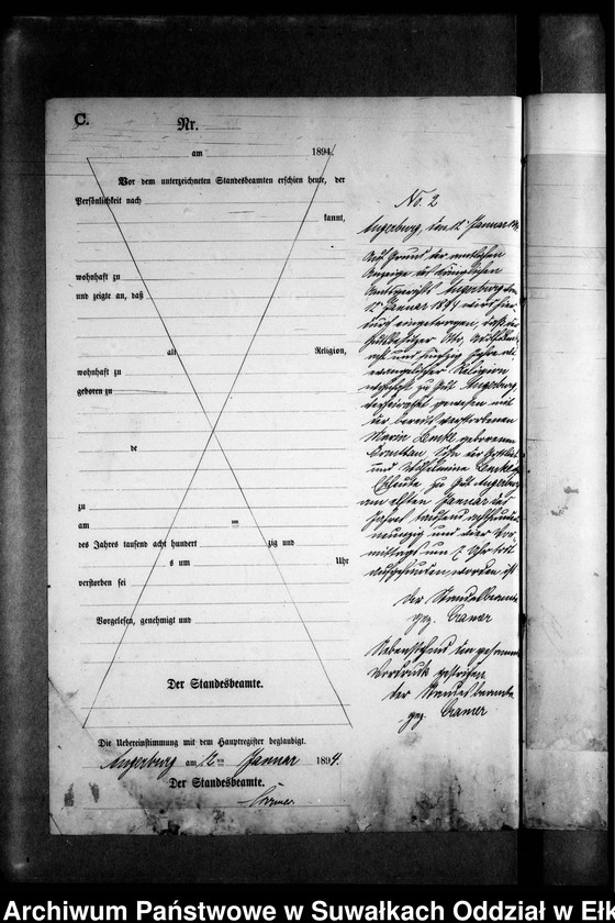 image.from.unit.number "Sterbe-Neben-Register des Preussischen Standes-Amtes Kehlen Kreis Angerburg"