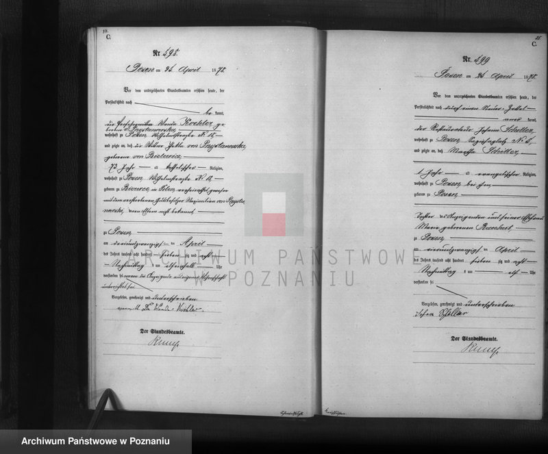 Obraz 19 z jednostki "Księga zgonów t. II"