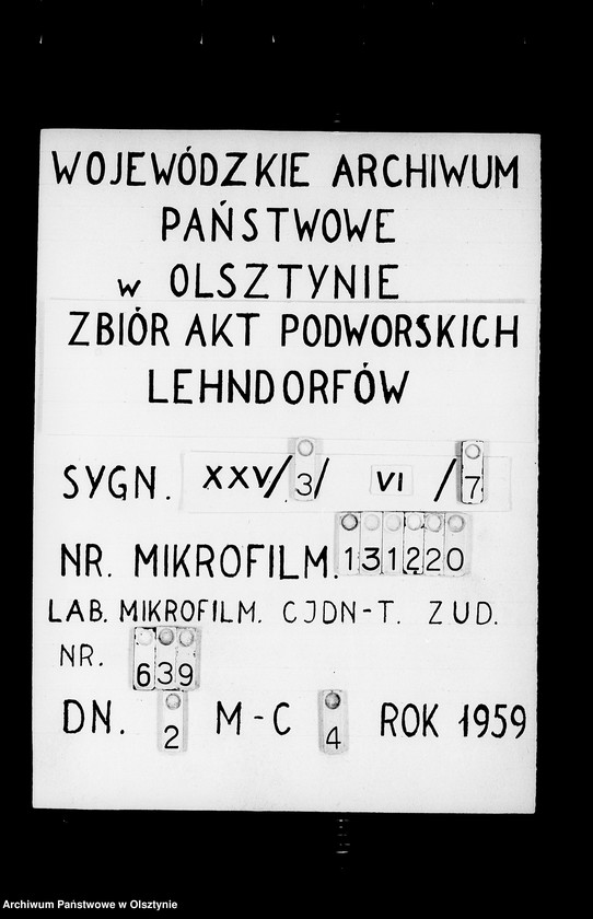image.from.unit.number "/Auf Wunsch der Gfin Anna Lehndorff ausgestellte Atteste u. Gutachten über Bittsteller/"