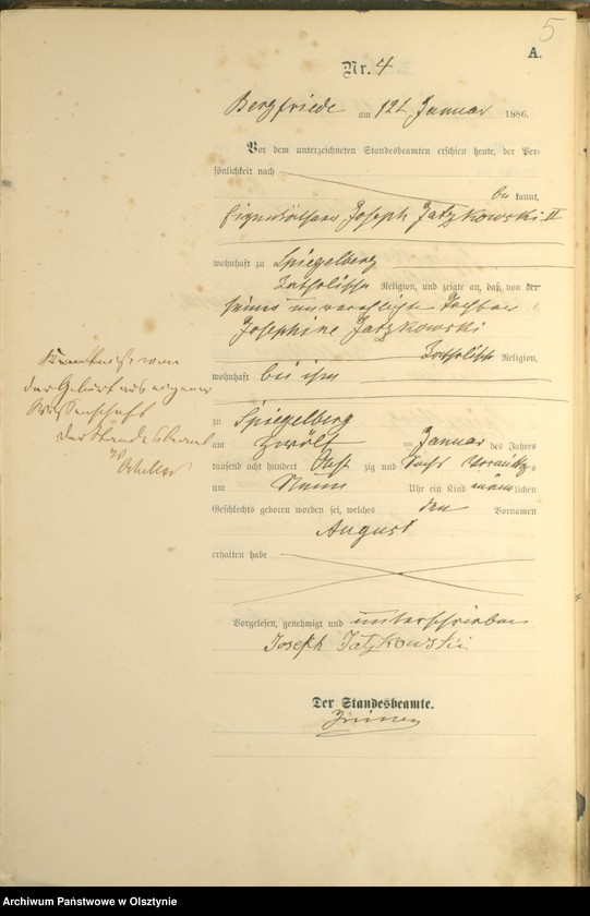 image.from.unit.number "Geburts-Haupt-Register Nr 1 - 112"