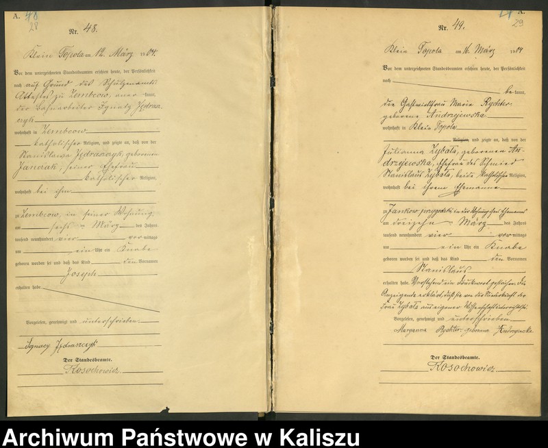 Obraz 18 z jednostki "[Księga urodzeń]"
