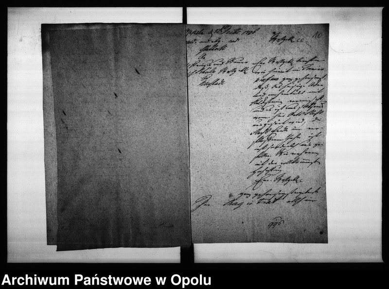 Obraz 14 z jednostki "Acta des Magistrats zu Oppeln von Flachs Anbau und der darüber zu erstattende jährlichen Eingaben"