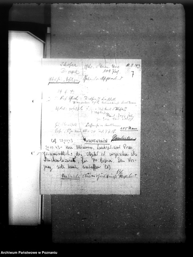 Obraz 11 z jednostki "Notatki służbowe kierownika biura Raumordnung und Landesplanung, inżynier W. Richerta"