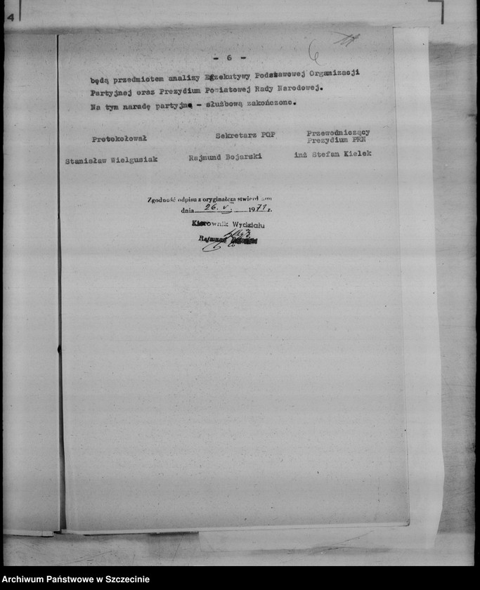 image.from.unit.number "Protokoły narad partyjno-służbowych w prezydiach powiatowych rad narodowych"