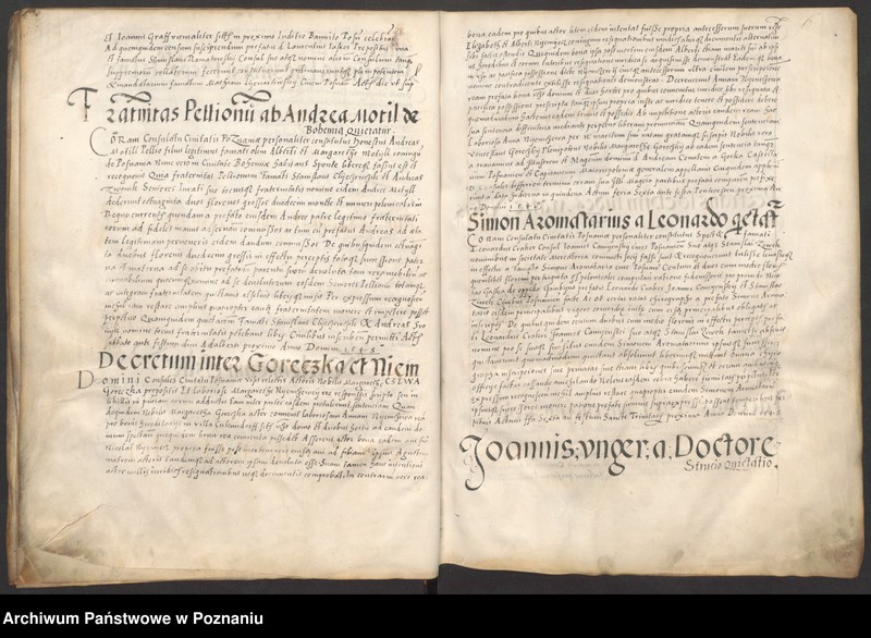 Obraz 11 z jednostki "Liber obligacionum, decretorum, quietationum, contractuum. Acta consulatus Posnaniensis ab anno 1548."