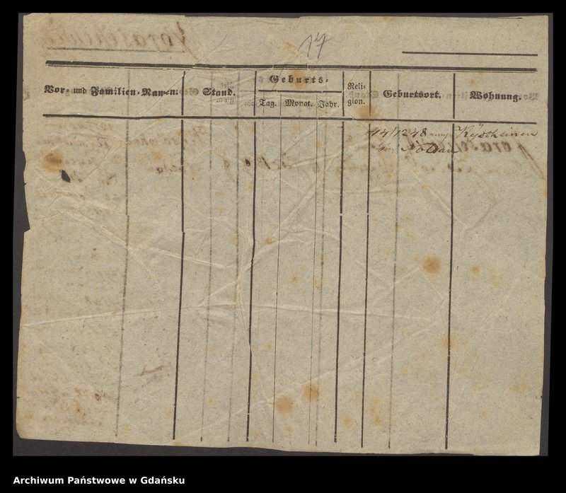 image.from.unit.number "Karty meldunkowe: Jorach - Jost Dorothea"